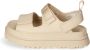 Ugg Goudglans platform sandalen Beige Dames - Thumbnail 10