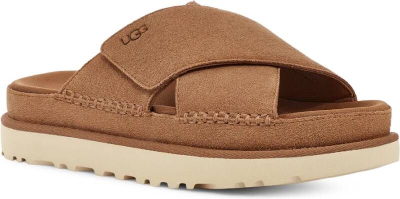 Ugg Goldenstar Cross Ketting Brown Dames