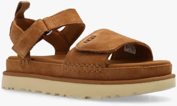 Ugg Goldenstar platform sandalen Brown Dames