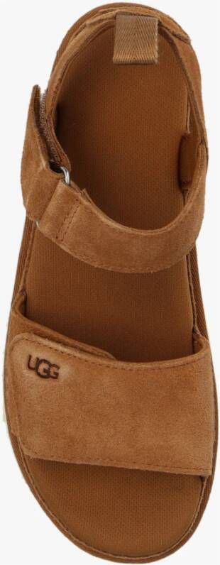 Ugg Goldenstar platform sandalen Brown Dames