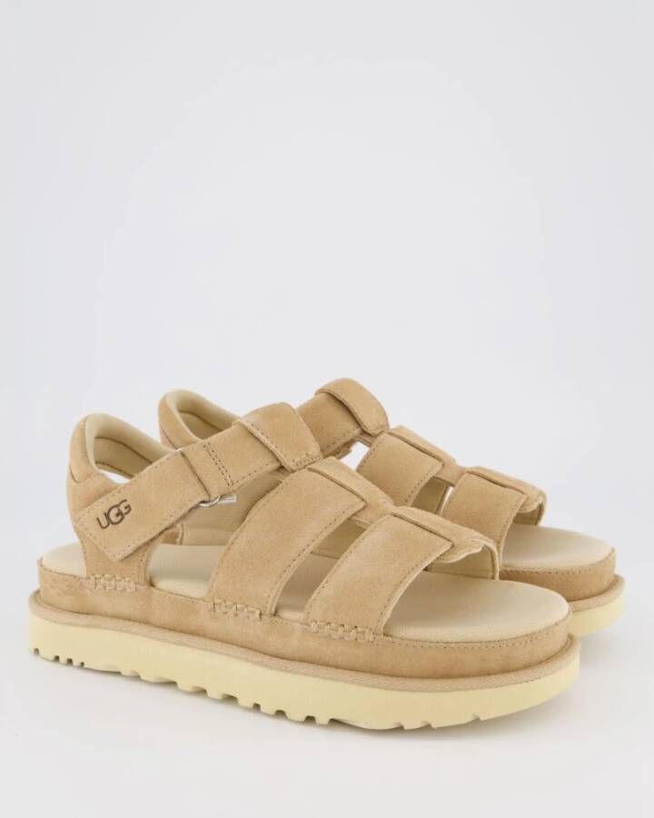 Ugg Goldenstar Strap Driftwood Sandalen Beige Dames