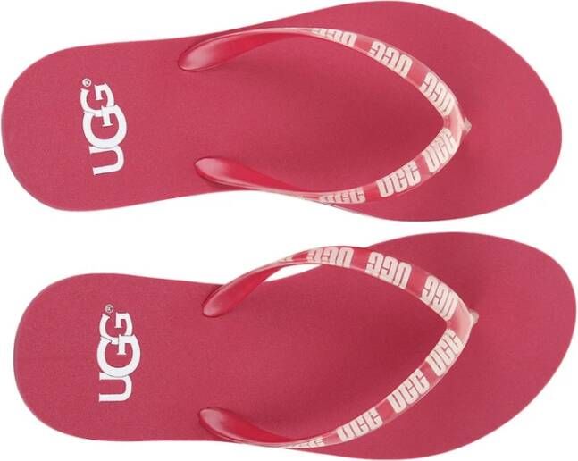 Ugg Grafische Zoete Sandalen Pink Heren