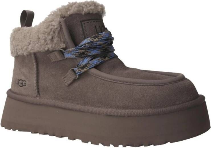 Ugg Grijze Cabin Cuff Lage Laarzen Gray Dames