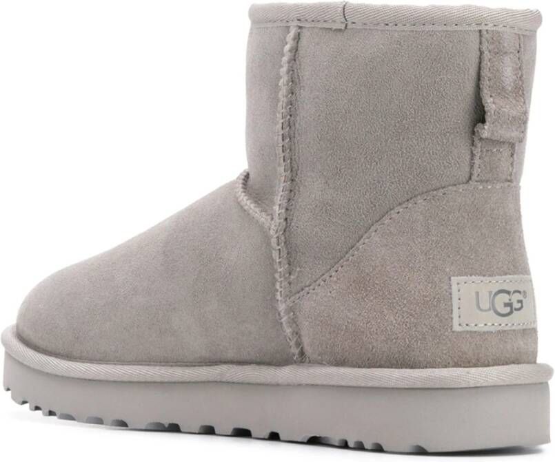 Ugg Grijze Classic Mini Suède Instaplaarzen Gray Dames