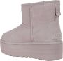 Ugg Grijze Enkellaarzen met 5cm Hak Gray Dames - Thumbnail 3