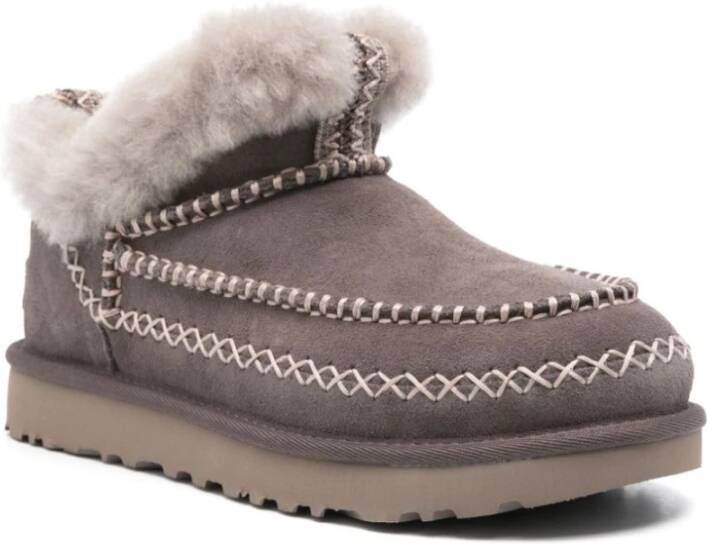 Ugg Grijze Laarzen Gerecyclede Materialen Gray Dames