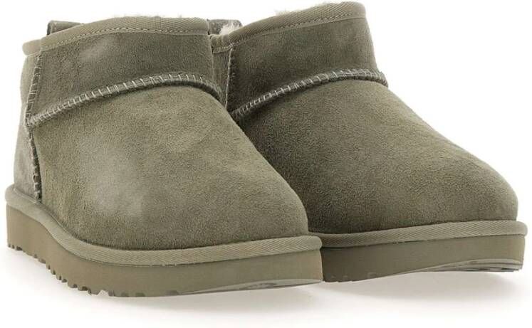 Ugg Groene Laarzen Stijlvol en Comfortabel Groen Dames