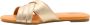 UGG Slippers Dames W Kenleigh Slide Maat: 39 Materiaal: Leer Kleur: Goud - Thumbnail 8