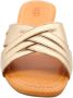 UGG Slippers Dames W Kenleigh Slide Maat: 39 Materiaal: Leer Kleur: Goud - Thumbnail 9