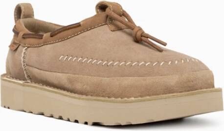 Ugg Herstel Suède Pantoffels Beige Dames