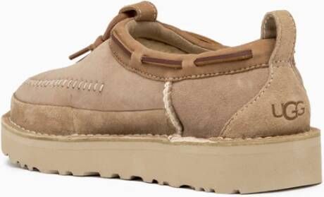 Ugg Herstel Suède Pantoffels Beige Dames