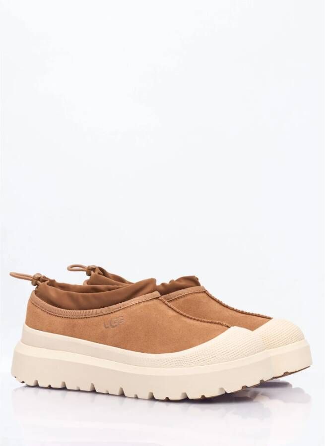 Ugg Hybride Instap Schoenen met Koordmanchet Beige Heren