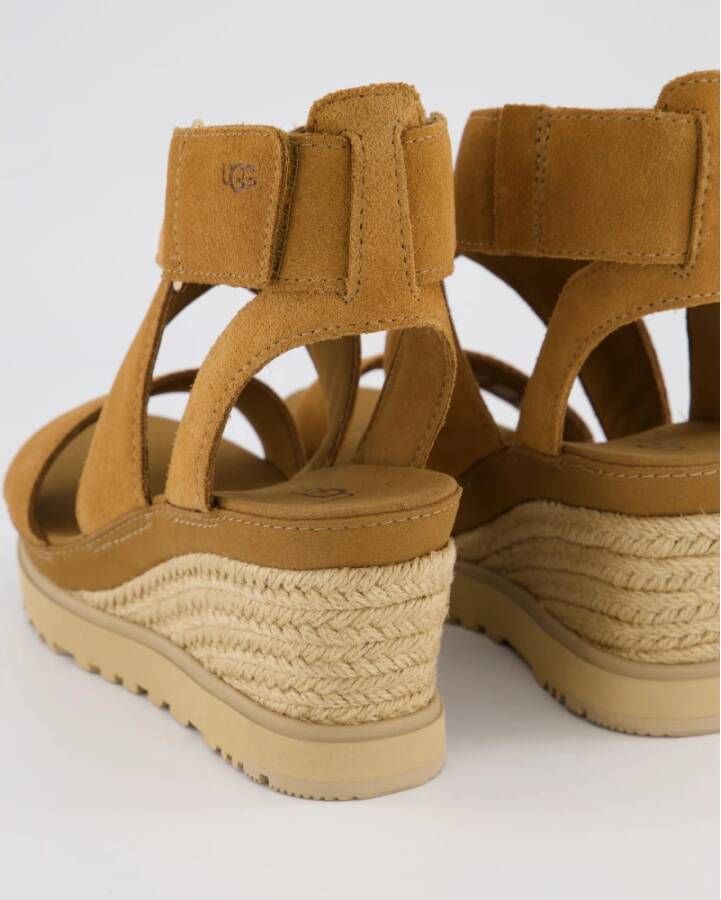 Ugg Ileana Enkellaarzen Beige Dames