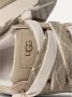 Ugg Casual Comfort Sneaker met Velours en Canvas Mesh Beige Dames - Thumbnail 4