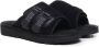 Ugg Zwarte rubberen sandalen met band Black Heren - Thumbnail 2