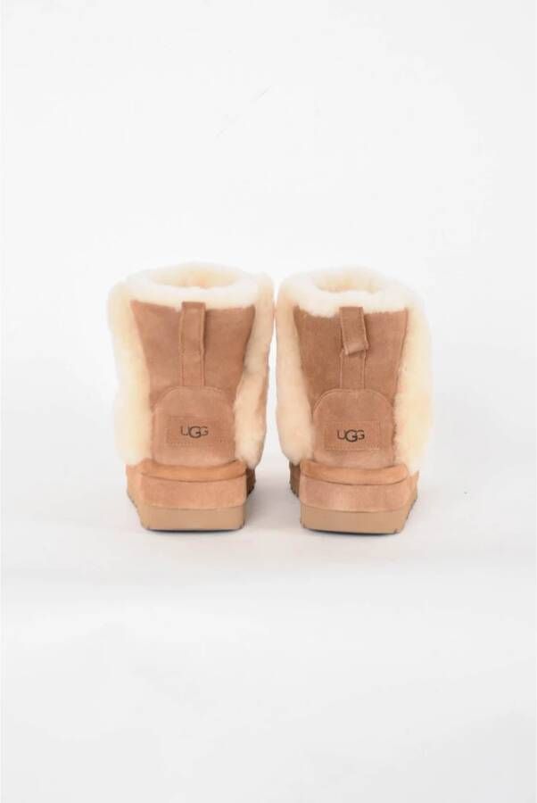 Ugg Klassieke Chillapeak Suède en Schapenvacht Laarzen Brown Dames