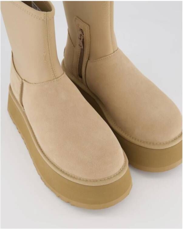 Ugg Classic Dipper Boots Beige Dames