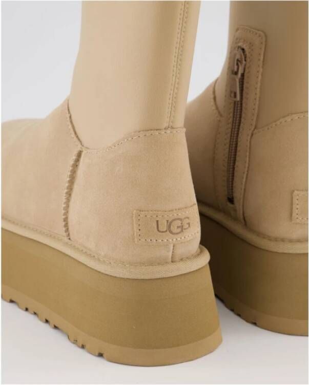 Ugg Classic Dipper Boots Beige Dames