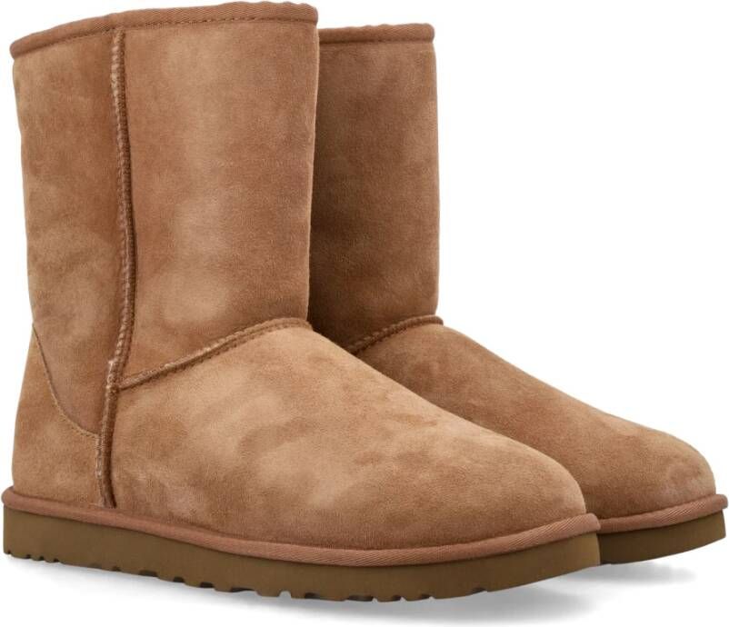 Ugg Klassieke Korte Laarzen Brown Heren