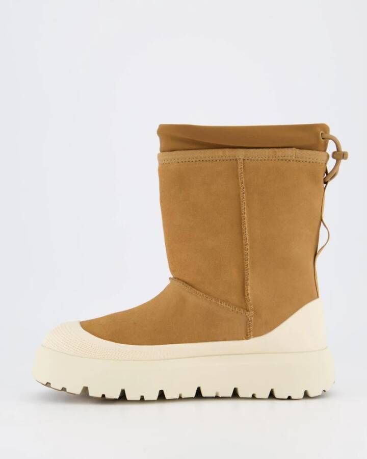 Ugg Klassieke Korte Weerhybride Laarzen Beige Dames