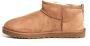 Ugg Klassieke Leren Enkellaarzen Beige Heren - Thumbnail 3