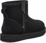 UGG Vachtlaarzen Dames Classic Mini Bailey Zip Maat: 42 Materiaal: Leer Kleur: Zwart - Thumbnail 7