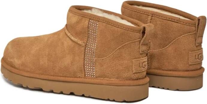 Ugg Klassieke Mini Bling Laarzen Brown Dames