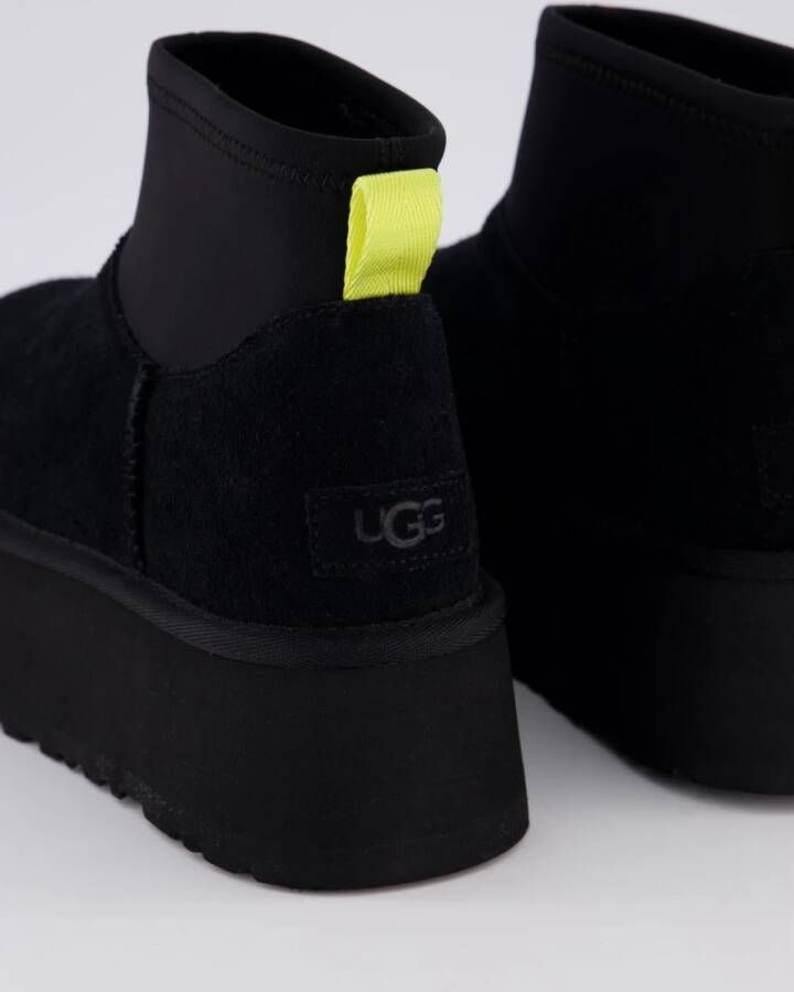 Ugg Klassieke Mini Dipper Damesschoenen Black Dames