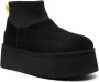 Ugg Klassieke Mini Dipper Laars Black Dames - Thumbnail 2