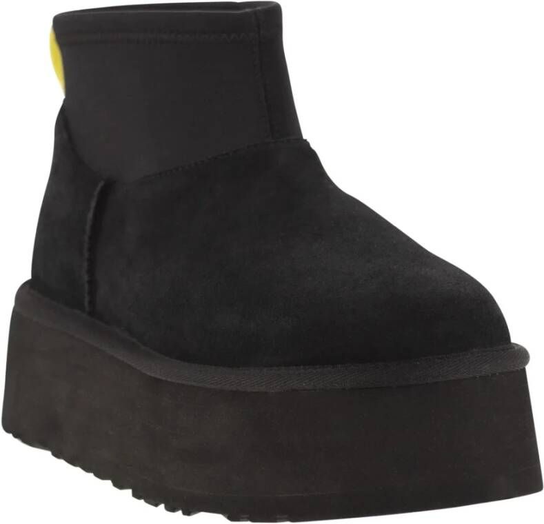 Ugg Klassieke Mini Dipper Laarzen Black Dames