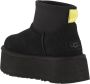 Ugg Klassieke Mini Dipper Damesschoenen Black Dames - Thumbnail 6