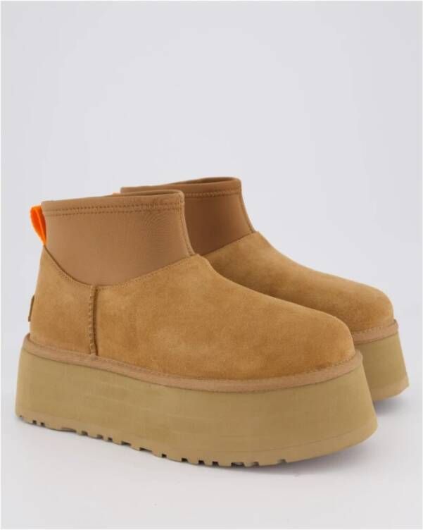 Ugg Klassieke Mini Dipper Laarzen Brown Dames