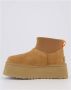 UGG Vachtlaarzen Dames W Classic Mini Dipper Maat: 41 Materiaal: Suède Kleur: Cognac - Thumbnail 7