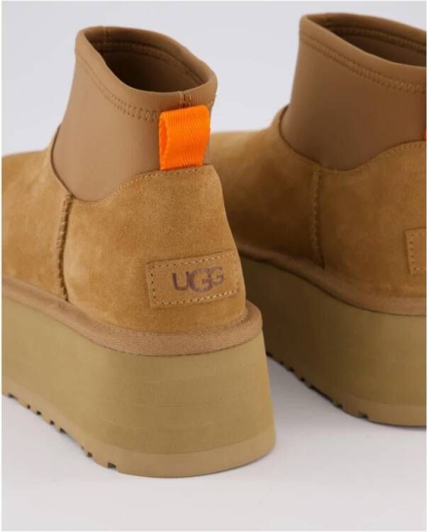 Ugg Klassieke Mini Dipper Laarzen Brown Dames