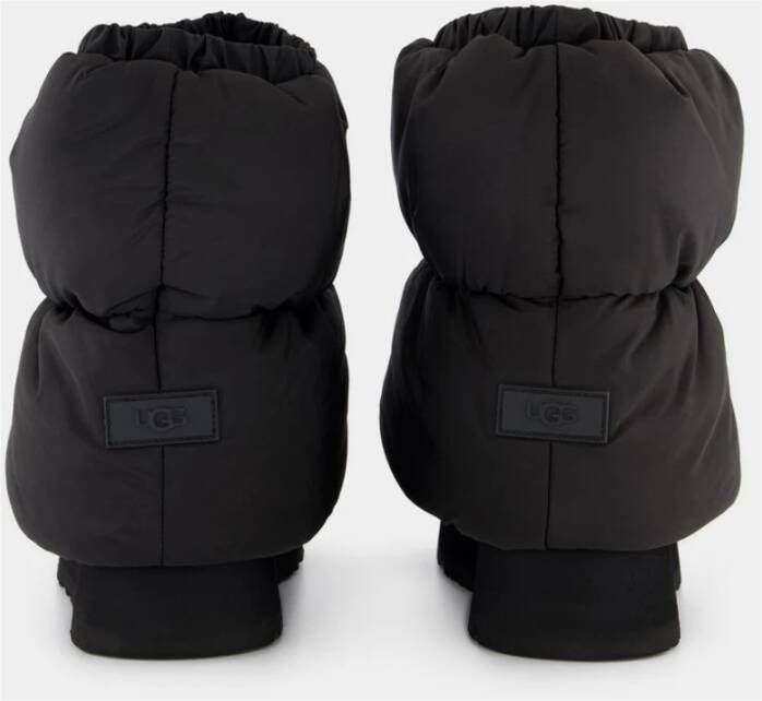 Ugg Klassieke Mini Dipper Puffer Enkellaarzen Black Dames