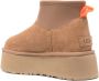 Ugg Klassieke Mini Dipper Puffer Platform Laars Beige Dames - Thumbnail 4