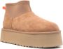 Ugg Klassieke Mini Dipper Puffer Platform Laars Beige Dames - Thumbnail 6