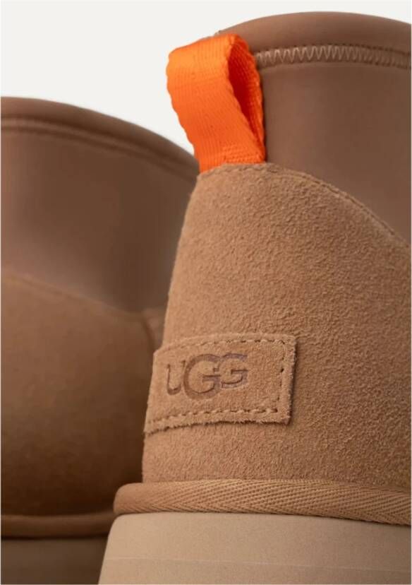 Ugg Klassieke Mini Dipper Suède Laarzen Brown Dames