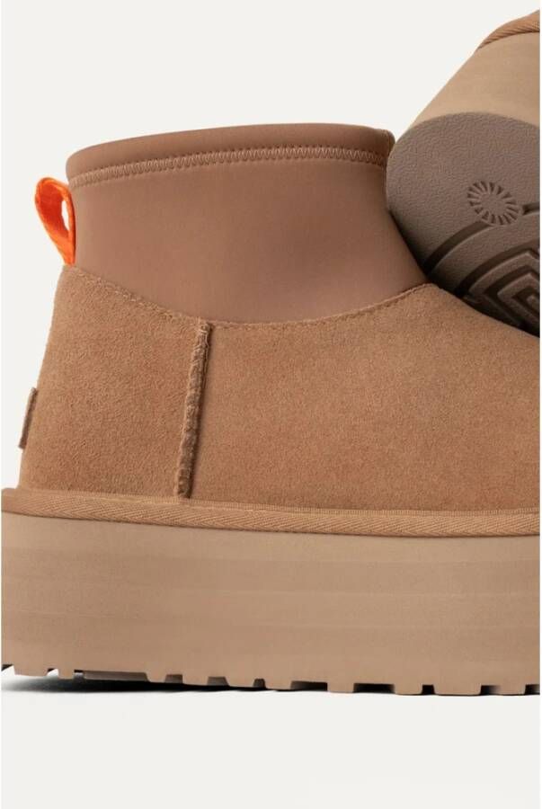 Ugg Klassieke Mini Dipper Suède Laarzen Brown Dames