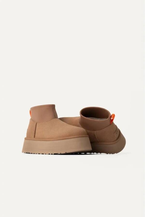 Ugg Klassieke Mini Dipper Suède Laarzen Brown Dames