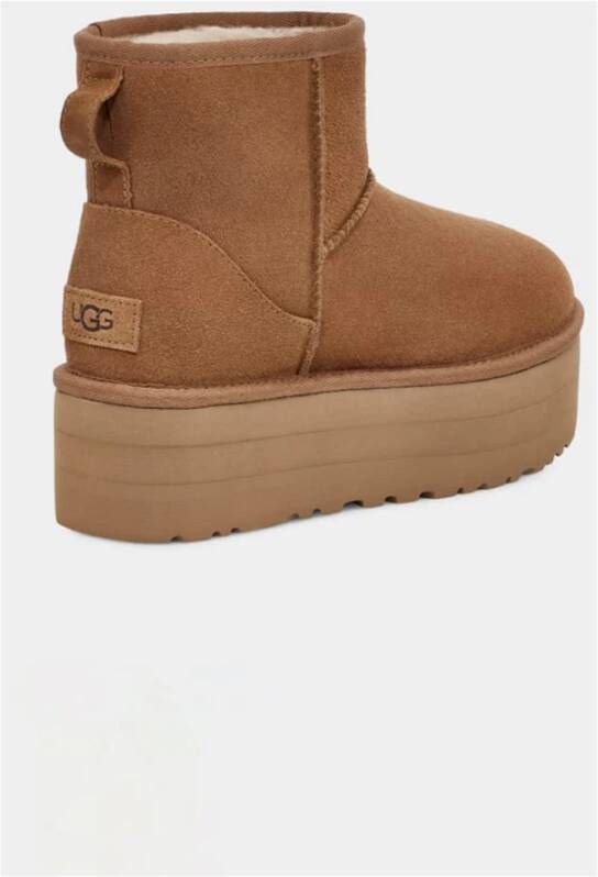 Ugg Klassieke Mini Platform Laarzen Brown Dames