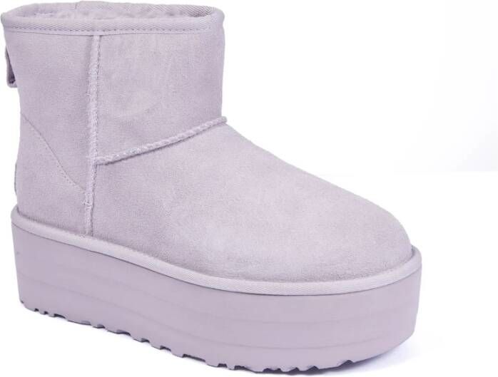 Ugg Klassieke Mini Platform Laarzen voor Vrouwen Purple Dames