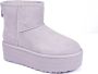 Ugg Klassieke Mini Platform Laarzen voor Vrouwen Purple Dames - Thumbnail 2