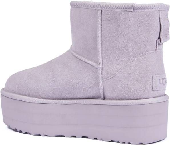 Ugg Klassieke Mini Platform Laarzen voor Vrouwen Purple Dames