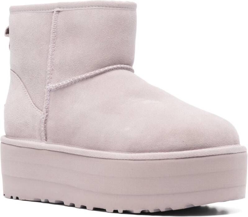 Ugg Klassieke Mini Platform Schoenen Pink Dames