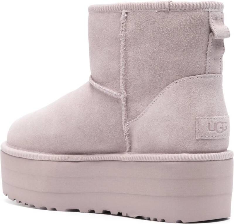 Ugg Klassieke Mini Platform Schoenen Pink Dames