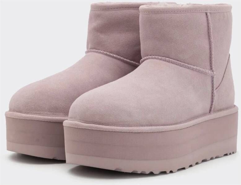 Ugg Klassieke Mini Platformlaarzen in Roze Pink Dames