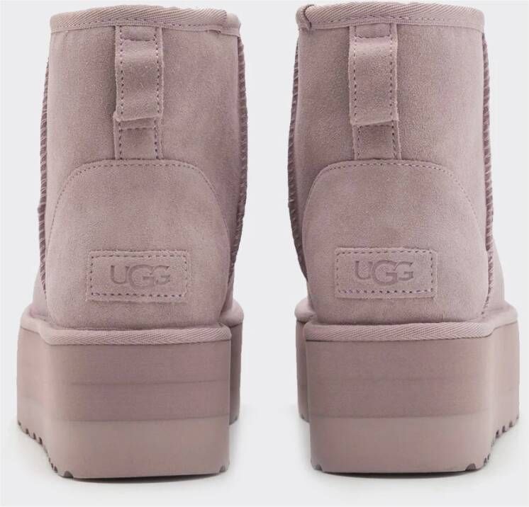 Ugg Klassieke Mini Platformlaarzen in Roze Pink Dames