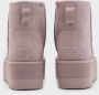 Ugg Velours Plateau laarzen met Elegante Details Pink Dames - Thumbnail 7