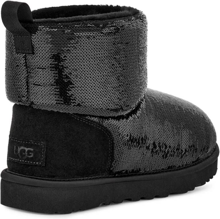 Ugg Klassieke Mini Spiegel Laarzen Black Dames